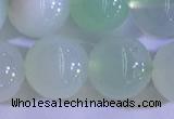 COP1625 15.5 inches 12mm round green opal gemstone beads