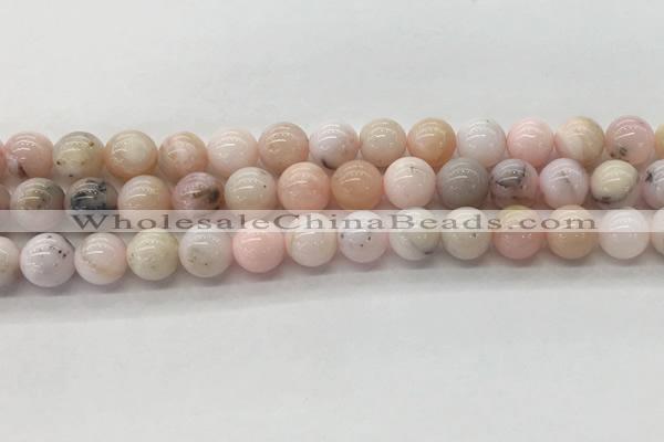 COP1703 15.5 inches 8mm round natural pink opal gemstone beads