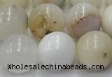 COP1727 15.5 inches 10mm round white opal beads wholesale