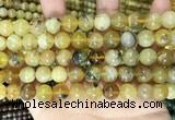 COP1761 15.5 inches 10mm round yellow opal beads wholesale