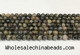 COP1801 15.5 inches 6mm round grey opal beads wholesale