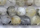 COP1860 15 inches 6mm round moss opal beads