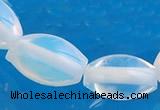 COP40 6*10mm translucent rice opal gemstone beads Wholesale