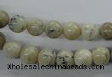 COP802 15.5 inches 8mm round natural African opal beads