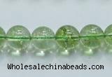 COQ04 16 inches 6mm round dyed olive quartz beads wholesale