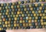 COS301 15.5 inches 6mm round ocean jasper beads wholesale