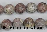 COT04 15.5 inches 14mm round osmanthus stone beads wholesale