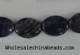 COV109 15.5 inches 12*16mm oval sodalite gemstone beads wholesale