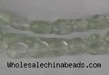 COV42 15.5 inches 8*10mm oval watermelon green beads wholesale