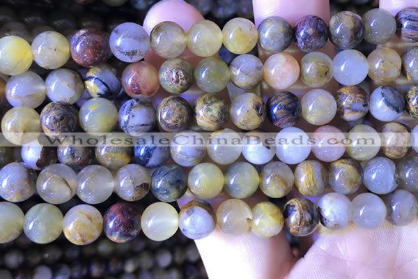 CPB1024 15.5 inches 8mm round natural pietersite beads