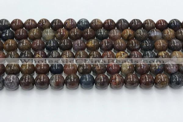 CPB1072 15.5 inches 8mm round peter stone beads wholesale