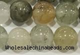 CPC680 15.5 inches 6mm round chorite green phantom beads