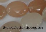 CPI152 15.5 inches 18*25mm oval pink aventurine jade beads