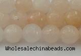 CPI211 15.5 inches 6mm faceted round pink aventurine jade beads