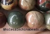 CPJ636 15.5 inches 10mm round picasso jasper beads wholesale