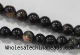 CPM01 15.5 inches 6mm round plum blossom jade beads wholesale