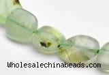 CPR18 A grade 12*14mm freeform natural Prehnite gemstone beads