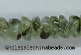 CPR200 15.5 inches 3*7mm natural prehnite chips beads wholesale