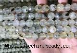 CPR359 15.5 inches 10mm faceted round prehnite beads wholesale