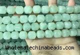 CPR383 15.5 inches 10*12mm tube prehnite gemstone beads