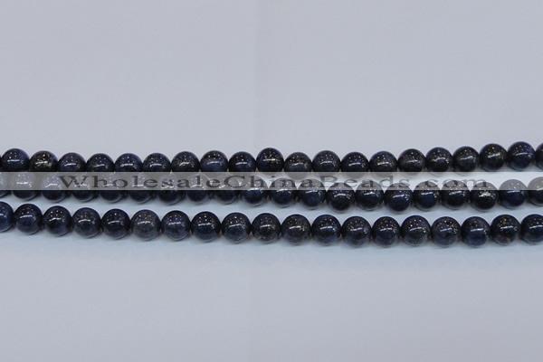 CPY773 15.5 inches 10mm round pyrite gemstone beads wholesale