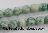 CQJ04 15.5 inches 10mm round Qinghai jade beads wholesale