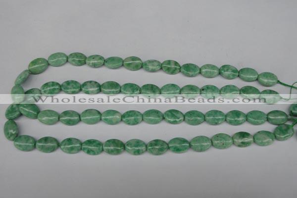 CQJ213 15.5 inches 10*14mm oval Qinghai jade beads wholesale