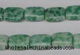 CQJ223 15.5 inches 10*14mm rectangle Qinghai jade beads wholesale