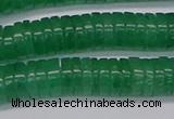 CRB1032 15.5 inches 2*6mm heishi green aventurine beads wholesale