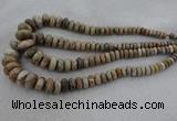 CRB1109 15.5 inches 5*8mm - 9*18mm rondelle chrysanthemum agate beads