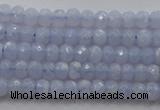 CRB123 15.5 inches 2.5*4mm faceted rondelle blue lace agate beads