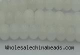 CRB2810 15.5 inches 4*6mm rondelle white jade beads wholesale