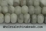 CRB2861 15.5 inches 5*8mm rondelle grey agate beads