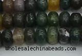 CRB2867 15.5 inches 6*10mm rondelle Indian agate beads