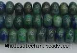 CRB2890 15.5 inches 4*6mm rondelle chrysocolla beads wholesale