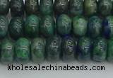 CRB2891 15.5 inches 5*8mm rondelle chrysocolla beads wholesale