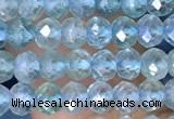 CRB3173 15.5 inches 2.5*4mm faceted rondelle tiny apatite beads