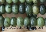 CRB4041 15.5 inches 4*6mm rondelle Canadian jade beads wholesale