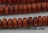 CRB421 15.5 inches 5*8mm rondelle goldstone beads wholesale