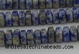 CRB428 15.5 inches 5*8mm rondelle African sodalite beads wholesale