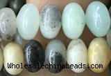 CRB5315 15.5 inches 4*6mm rondelle amazonite beads wholesale