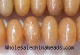 CRB5330 15.5 inches 5*8mm rondelle red aventurine beads