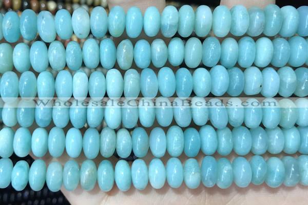 CRB5332 15.5 inches 5*8mm rondelle Chinese amazonite beads