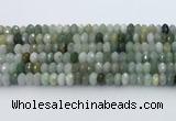 CRB5633 15.5 inches 4*7mm faceted rondelle jade beads