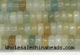 CRB5670 15 inches 3*4mm heishi amazonite beads wholesale