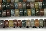 CRB5673 15 inches 3*4mm heishi ocean agate beads wholesale