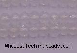 CRB709 15.5 inches 3*4mm faceted rondelle white crystal beads