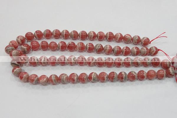 CRC103 15.5 inches 12mm round natural argentina rhodochrosite beads