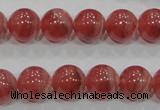 CRC104 15.5 inches 12mm round natural argentina rhodochrosite beads