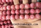 CRC1052 15.5 inches 14mm round rhodochrosite beads wholesale